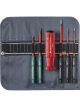 PB Swiss 6 Pc Slotted & Pozi/Slot Classic VDE Slim Screwdriver Set