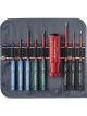 PB Swiss 9pc Slotted Pozidriv Torx Classic VDE Slim Screwdriver Set