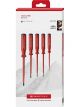 PB Swiss 5 Pc Slotted Classic VDE Screwdriver Set in Cardboard Box