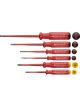 PB Swiss 6 Pc Slotted & Phillips Classic VDE Slim Screwdriver Set