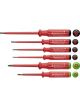 PB Swiss 6 Pc Slotted & Pozidriv Classic VDE Screwdriver Set