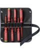 PB Swiss 6 Pc Classic VDE SL/PZ Screwdriver Set in Roll-Up Case
