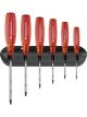 PB Swiss Multicraft Torx Screwdriver Set w/ Wall Mount 6pc
