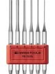 PB Swiss Pin Punch Drift Punch Octagonal 6 Pc Set in Plastic Holder