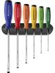 PB Swiss SwissGrip Screwdriver 6 Pc Set For Slotted Screws