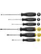 PB Swiss SwissGrip Slotted and Phillips Screwdriver 6 Pc Set