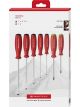 PB Swiss Slotted & Pozidriv SwissGrip Screwdriver 7pc in Box