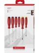 PB Swiss 6pc Slotted & Phillips SwissGrip Screwdriver Set