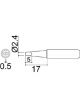 Plato Soldering Tip 900M-T-2.4D to Suit Hakko
