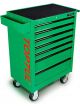 Toptul 308pc Tool Set 7 Drawer Roller Cabinet Green