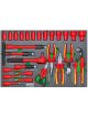 Toptul 1/2in Dr. Insulated Socket Plier & Scissors Set EVA