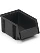 Treston Stacking Bin 105x165x75 Black ESD