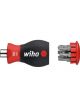 Wiha Screwdriver Stubby Magazine Bit Holder with 6 Bits SL/PHG