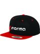 Forma Snapback Hat Black/Red OSFA