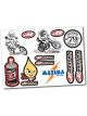 Maxima Racing Oils Decal Sheet Vintage 8.5 in x 6 in