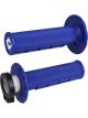 ODI MX Half Waffle Lock On Grip Blue 2T/4T