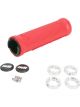 ODI PWC Ruffian MX Lock On Grip Red/Siver