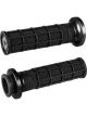 ODI Road V-Twin Full Waffle Lock On Grip Black/Black Fits HD 84+