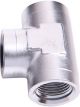 Aeroflow Female Tee ORB -20AN Silver