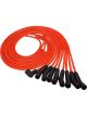 Proflow SuperMax Spiral Core Wire Set Red 135 Deg Plug