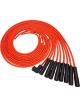 Proflow SuperMax Spiral Core Wire Set Red Ceramic Straight Plug