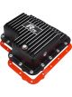 RTS Transmission Pan Deep Aluminium Fits Ford C6 Finned Black Powdercoat