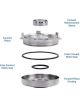 Sonnax Input Housing Forward Sleeve Kit Fits GM 4L60/E 4L65-E 4L70-E