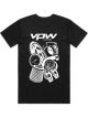 VPW T-Shirt V2024 Mural Black Cotton Medium