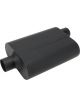 Proflow Muffler 2.50in Black Side Inlet To 2.5in Centre Outlet