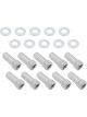 Street Pro Wheel Lug Nut Kit Chrome Length 1.91 7/16 1.380in