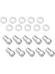 Street Pro Wheel Lug Nut Kit Chrome Length 1.56 1/2 .700 Shank
