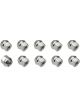 Street Pro Wheel Lug Nut Kit Chrome Acorn Length 0.87 7/16in