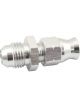 Aeroflow Tube to Male AN Adapter 1/4in to -6AN Silver