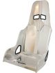 Aeroflow Pro Street Drag 18.5in Aluminium Race Seat Raw
