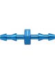 Aeroflow Male to Male 3mm (1/8in) Barb Push Lock Adapter Blue Finish
