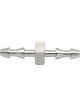 Aeroflow Male to Male 3mm (1/8in) Barb Push Lock Adapter Silver