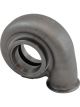 Aeroflow Boosted 1.01 A/R Dual V-Band Turbo Exhaust Housing