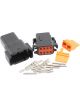 Aeroflow WeatherTight DTM 8 Pin Connector Suit 20AWG Wire