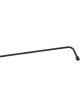Aeroflow Nitrous Blow Down Tube Black Finish -8AN Female Fitting