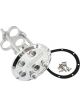 Aeroflow Billet Low Profile Triple 40mm Fuel Pump Hanger Polished