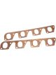 Aeroflow 2V Copper Embossed Exhaust Gaskets For Ford Cleveland 351