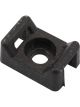 Aeroflow Cable Tie Screw Mount 16mmx10.7mm 25 Pack Nylon 66 Black