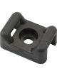 Aeroflow Cable Tie Screw Mount 21.3x15.3 100 Pack Nylon 66 Black