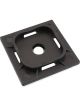 Aeroflow Cable Tie Self Adhesive Mount 40x40mm 100 Pack Black
