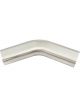 Aeroflow Stainless 3in Oval Tube 45Deg Angle 2-1/4in H x 3-1/2in W