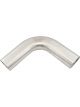 Aeroflow Stainless 3in Oval Tube 90Deg Angle 2-1/4in H x 3-1/2in W
