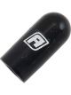 Aeroflow Gloss Black Silicone Heater Hose Block Off Cap 5/16in