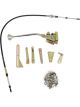 Lokar Cable Operated 12in Shifter with Mushroom Knob Fits GM TH400