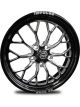 RC Torx 15in x 3.5in Front Wheel Black w/ Eclipse 5 x 4.50in