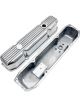 RPC Finned Valve Cover Set Polished 4in Tall Fits Chrysler 383-440